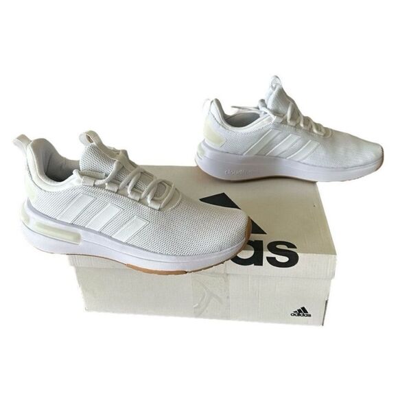 Adidas Racer TR23 White Gum Sole Men\'s Size 8 Running Training Shoes ID2718 main image 5